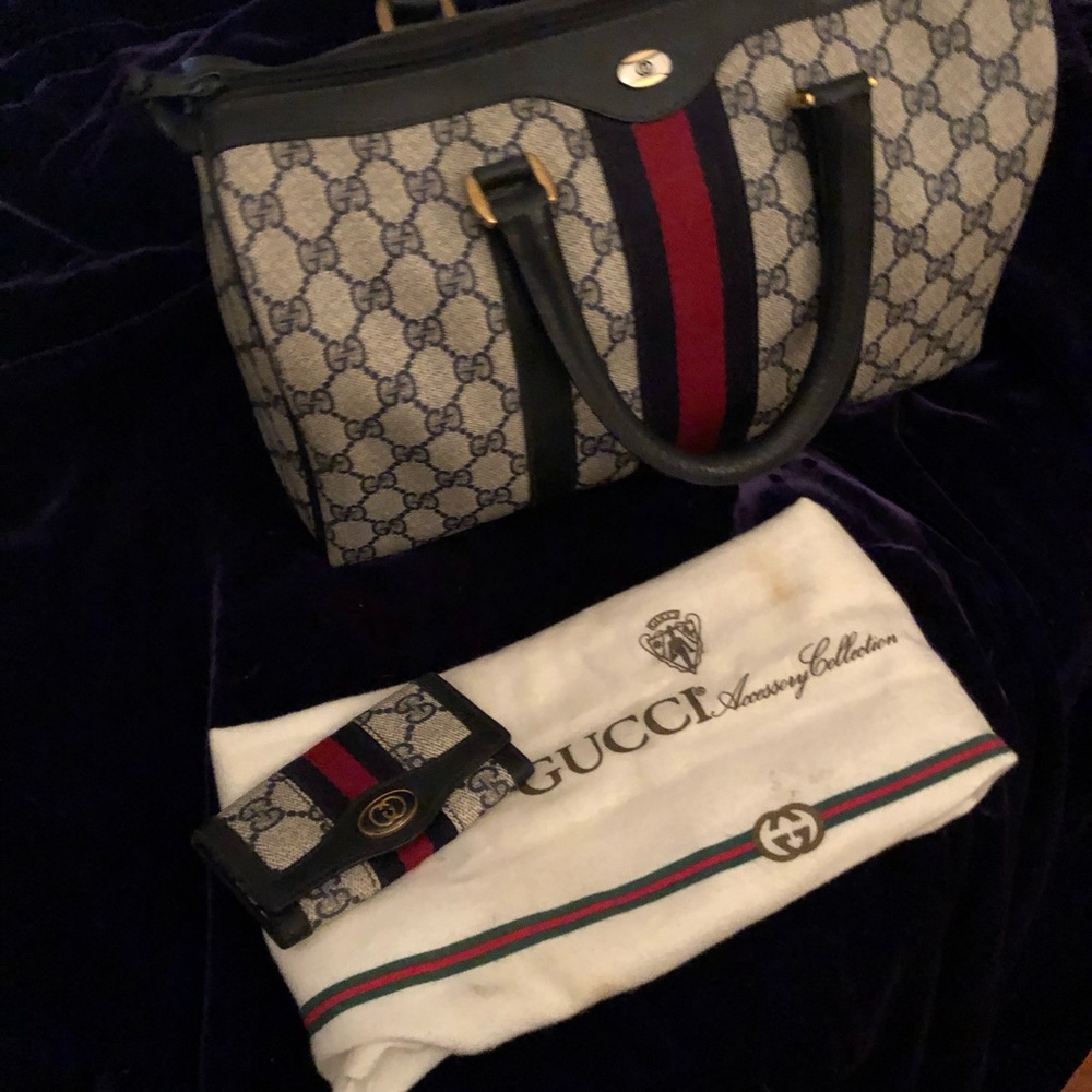 Handbag and keychain